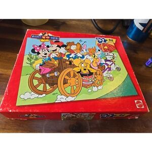 Milton Bradley MICKEY MOUSE PUZZLE 24 Pieces W/ Box